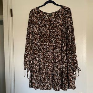 Wild Fable Drop Waist Floral Dress